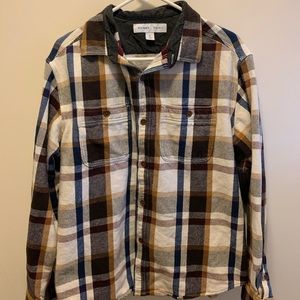 Heavyweight Flannel Long-sleeve Shirt